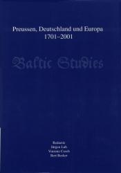 Preussen, Deutschland und Europa 1701-2001 Boek cover